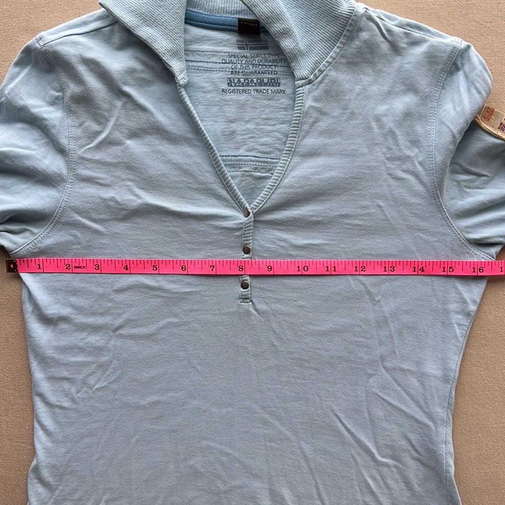 Napapijri Norwegian Flag Polo Tee - Picture 8 of 12